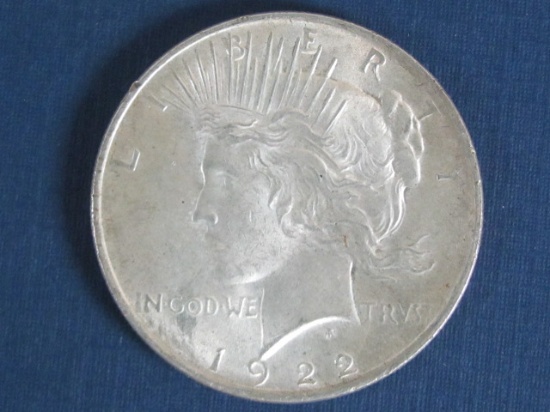 1922 Peace Silver Dollar - 26.7 Grams
