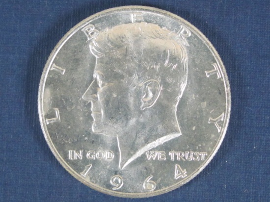 1964 Kennedy Half Dollar - 12.5 Grams
