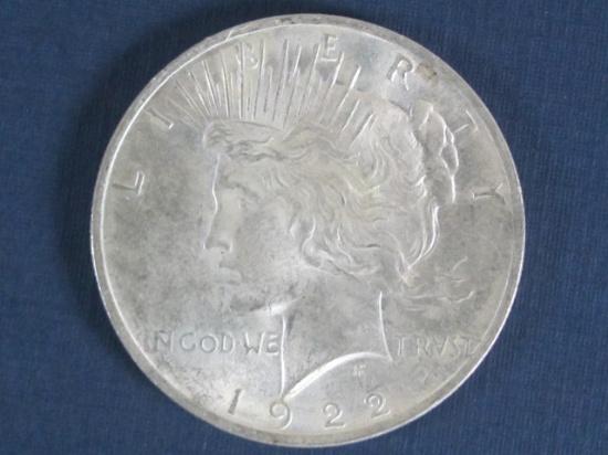1922 Peace Silver Dollar - 26.7 Grams