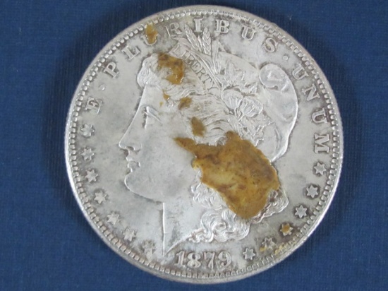 1879-S Morgan Silver Dollar - 26.8 Grams