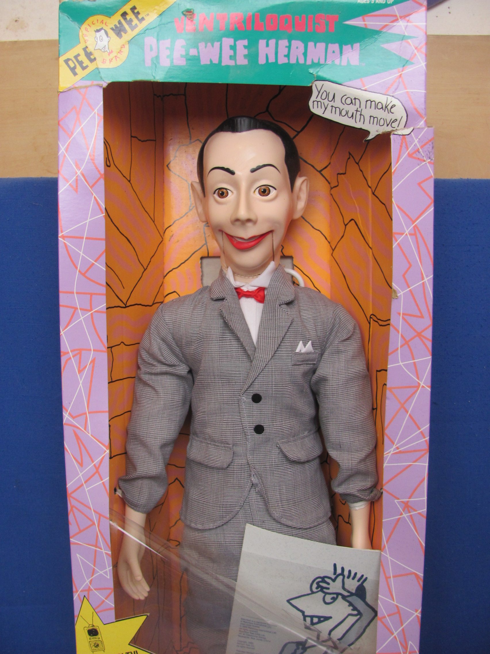 Pee wee hotsell herman ventriloquist doll