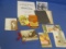 Vintage Old Paper Lot – Postcard. Xmas Cards, 1948 “Flowers from your Druggist to You “ etc..