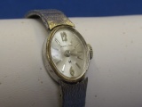 Vintage Lady's Watch Hamilton Swiss 10K RGP Bezel Stainless Back : Band Kestonmade 1/20/10K G.F.