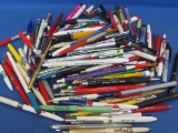 Large Bag of Advertising Pens: Many Lake City, MN & Surrounding Area – All Kinds