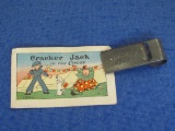 1926 Cracker Jack in the Circus Booklet & Cracker Jack Tin Whistle – Booklet is 2 1/2” long