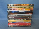 12 DVD's – Menu for Murder, Castles of War, Jumper, The Departed, Christmas Vacation, etc.  - See Ph