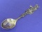 Sterling Silver Spoon “Bronco Buster” - Cowboy on Horse – 4 1/8” long – 15.0 grams