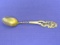 Sterling Silver Souvenir Spoon “Elgin” - Assuming MN – 4 1/2” long – 8.2 grams
