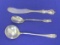 Sterling Silver Flatware: 2 Spoons – Butter Knife by Reed & Barton – 54.3 grams