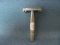 1955 Gillette A4 Safety Razor – 3 1/4” L – As Shown