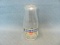 Blue Bunny Glass Milk Bottle – 5 1/4” T – No Chips or Cracks – As Shown