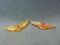 Delta & Western Airlines Plastic Wings Pin – 2 1/2” L – As Shown