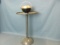 Standing Metal Ashtray – 24 1/2” T – Used Condition – As Shown