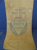 Vintage Ag Bag : 100 Lbs. Hen Sized  Schumacher Scratch Grains – Quaker