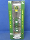 John Deere  1920 Gas Pump Mechanical Coin Bank  – in Box  – Gearbox Adult Collectibles 1997 15 1/2”