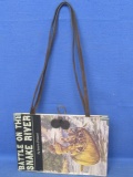 Artisanal Purse Made from the Cover of a Book: “Battle on the Snake River” by Laura Prescott”