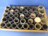 A Collection of 37 Blue Amberol Edison Cylinder Records – made from 1912-1929  For the Amberola