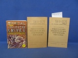 1982 Price Guide to Collector Knives &  2  WWII War Dept Manuals on Maintenance of Watches & Clocks
