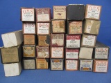 30 Player Piano Music Rolls – Quite a nice Variety – Q-R-S, US, Supertone & Capitol