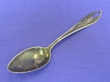 Minneapolis Souvenir Spoon – Sterling Silver – Minne Ha-Ha Falls - 5 1/2” long – 16.0 grams