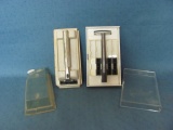 Gillette Razors With Some Blades – Plastic Cases – As Shown