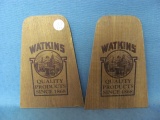 Watkins Wood Pads (2) – 7” T – As Shown