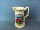 Ceramic Pitcher – Midwest Old Settlers & Threshers – Mount Pleasant IA – 3 3/4” T