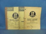 Massey Ferguson Tractor & Equipment Manuals – Soiled From Use – Musty Smell