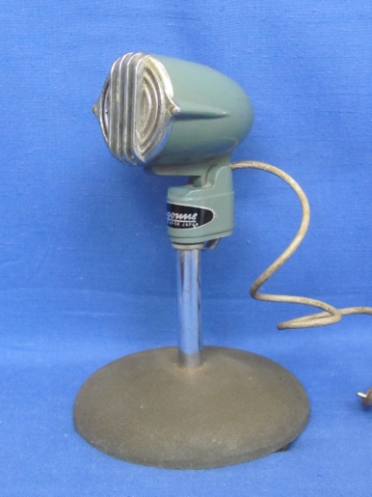 Vintage Argonne AR-54 Microphone Bullet Harp Head with Stand – Not Tested – 8 1/2” tall as shown