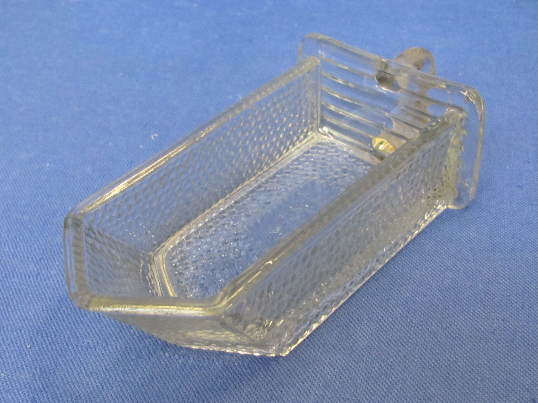 Vintage Gerrix Glass Scoop Small 3/4 Cup Hoosier Cupboard