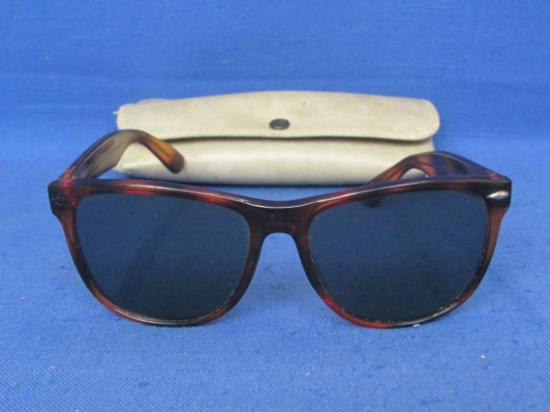 Pair of Vintage Plastic Sunglasses – Marked “Panama Jack” & “Doral” with Case