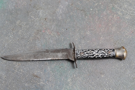 Vintage CUB HUNTER Miniature Fixed Blade Knife 4" Long