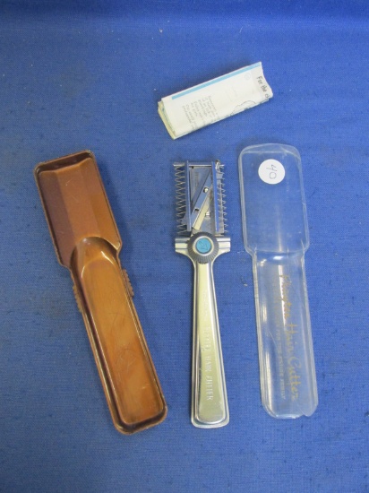 Vintage - Playtex Hair Cutter - In Original Case With Instructions -