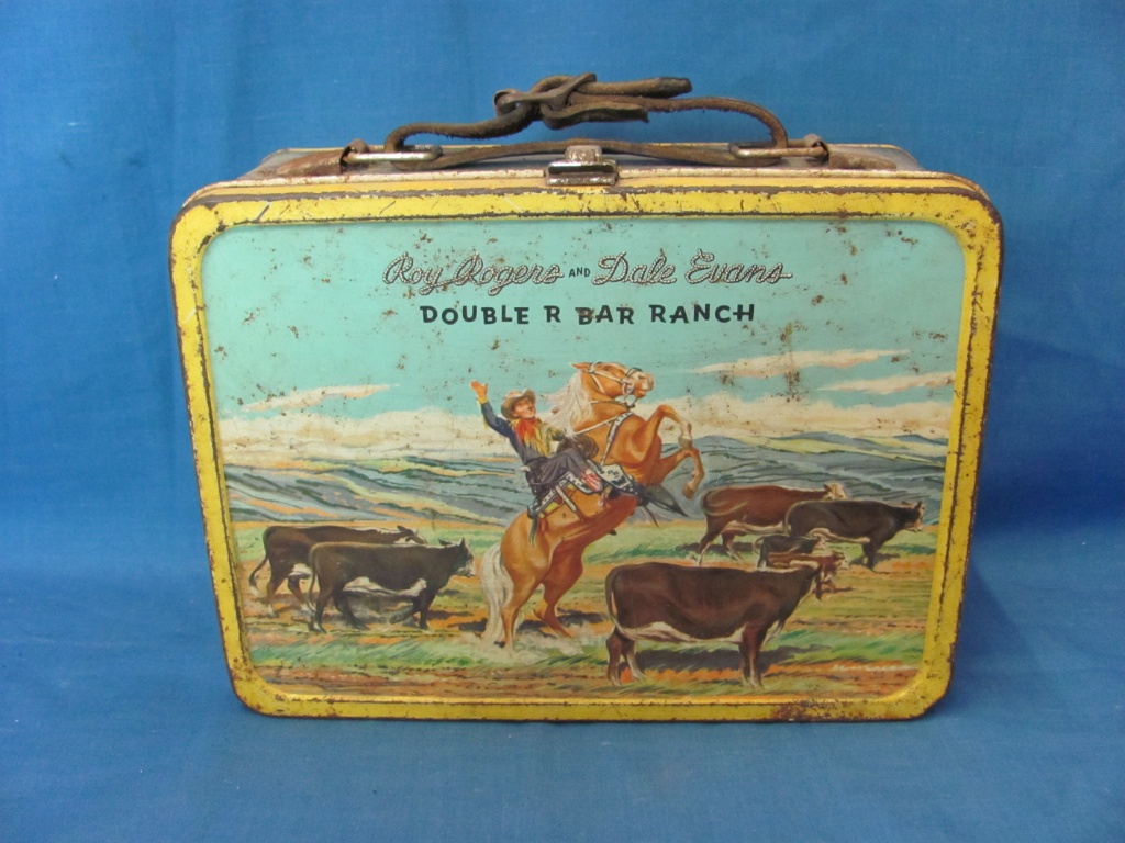 roy rogers and dale evans double r bar ranch lunch box
