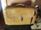 American Tourister Vinyl Suitcase & Samsonite Cloth Suitcase With Shoulder Bag