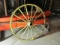 Wood & Metal Wagon Wheel – 42 1/2” D – As Shown