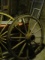 Wood & Metal Wagon Wheel – 42” D – Very Neat Piece – As Shown
