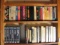 VHS Tapes – DVD's – CD's – Jewel Cases – Some New – Everything On Shelf