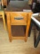Wood End Table With Drawer – 13” x 22” - As Shown