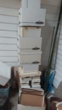 Pile Of Storage Boxes – As Shown