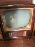 Philco Custom Console TV – 20 3/4” x 26 1/2” - 37 1/4” H – Not Working