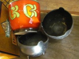 Ceramic & Metal Flower Pots