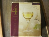 Luminarc Wine Glasses – Set of 4 – 7” T – Unused