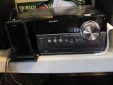 Sony Radio/CD Player With Ipod & Speakers – Powers On – No Further Testing