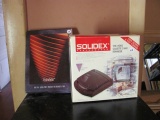 Solidex VHS Video Cassette 2-Way Rewinder & Video Cube – As Shown