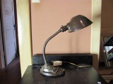 Flexible Table Lamp With Cast Iron Base –  21” T – Works – As Shown