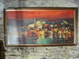 Wall Picture – Bosphorus – Harry Winkler – 27” x 51” - As Shown