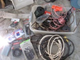 Tote Full Of Electrical Wiring & Accessories – As Shown