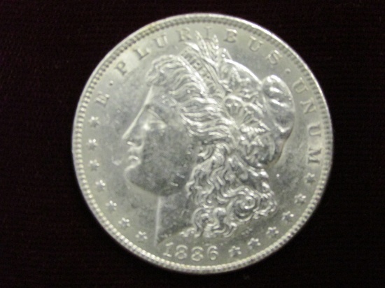 1886 Morgan Dollar – As shown – 26.8 grams