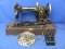 Vintage Damascus Electric Sewing Machine – Powers on and runs – Comes w/ tin of parts/accessories –
